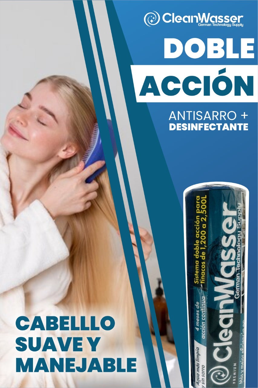 Kit 1 Doble Acción Cisterna 10,000lts y 1 AntiSarro Tinaco 1,100lts