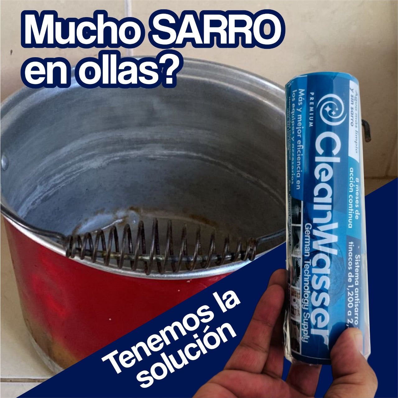Kit Anual AntiSarro para Tinaco entre 400 a 1,100lts