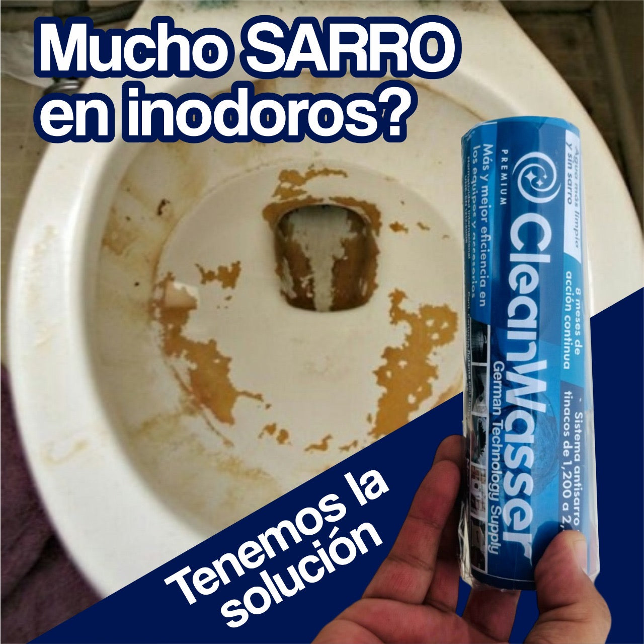 Kit Anual AntiSarro para Tinaco entre 400 a 1,100lts