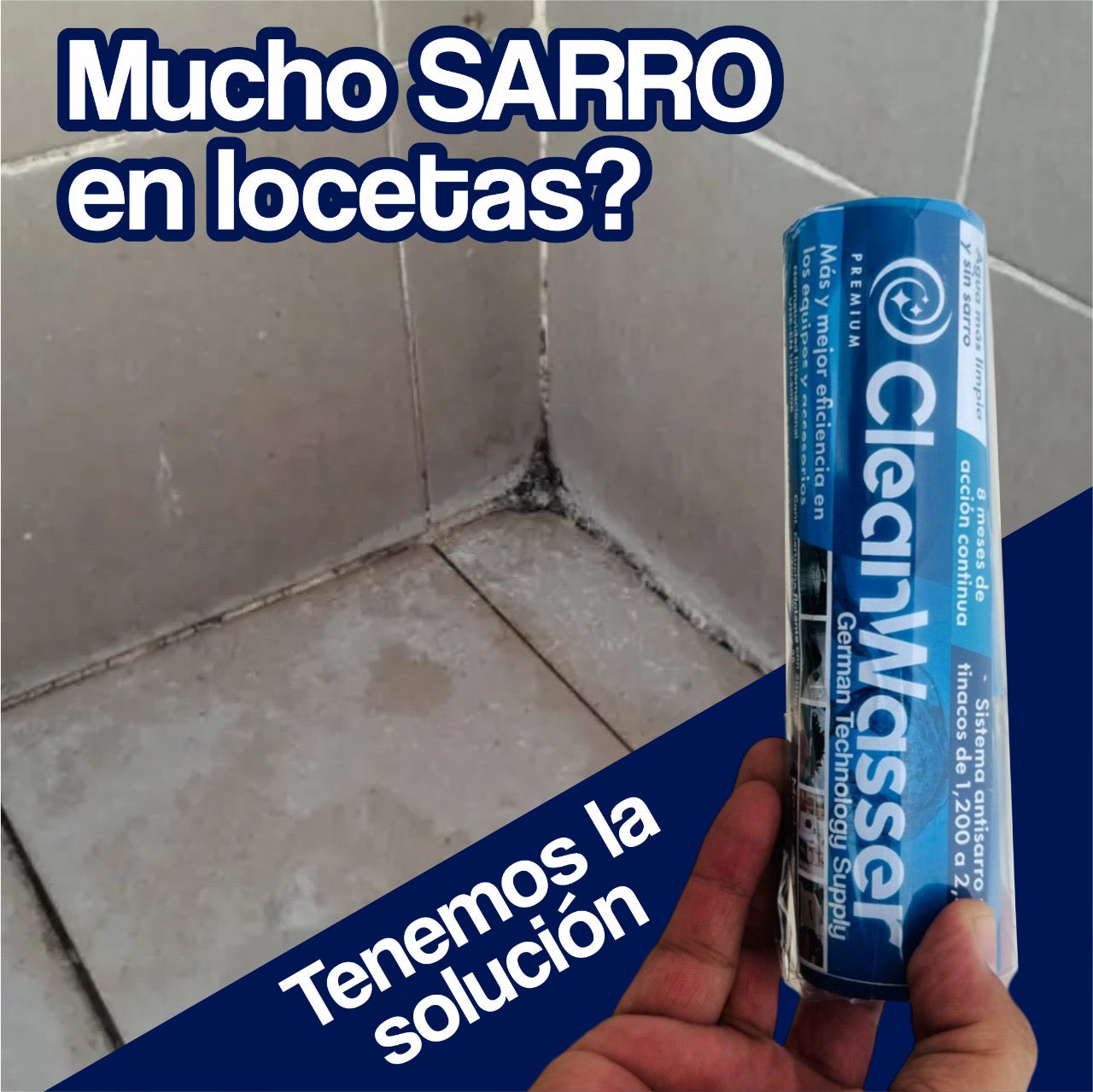 Kit Anual AntiSarro para Tinaco entre 400 a 1,100lts