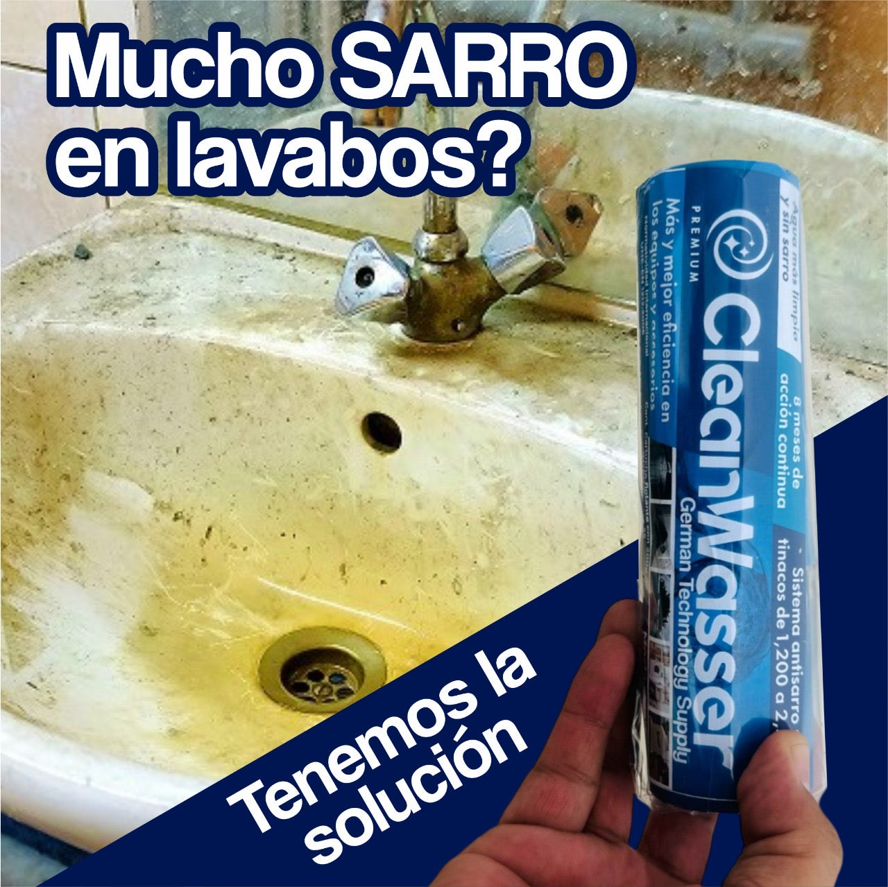 Kit Anual AntiSarro para Tinaco entre 400 a 1,100lts
