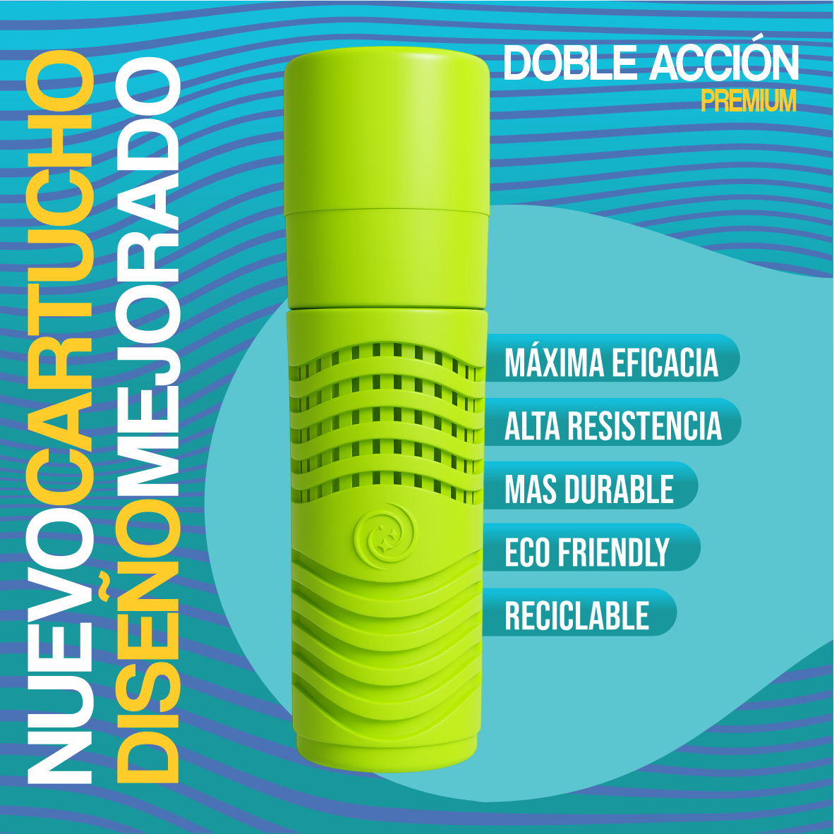 NUEVO CARTUCHO DOBLE ACCIÓN PREMIUM PARA CISTERNAS DE 6,000 a 10,000lts