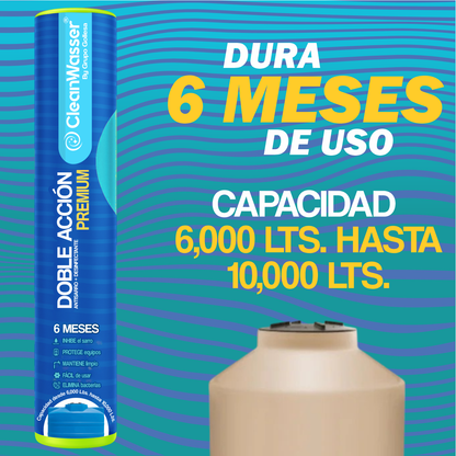 NUEVO CARTUCHO DOBLE ACCIÓN PREMIUM PARA CISTERNAS DE 6,000 a 10,000lts