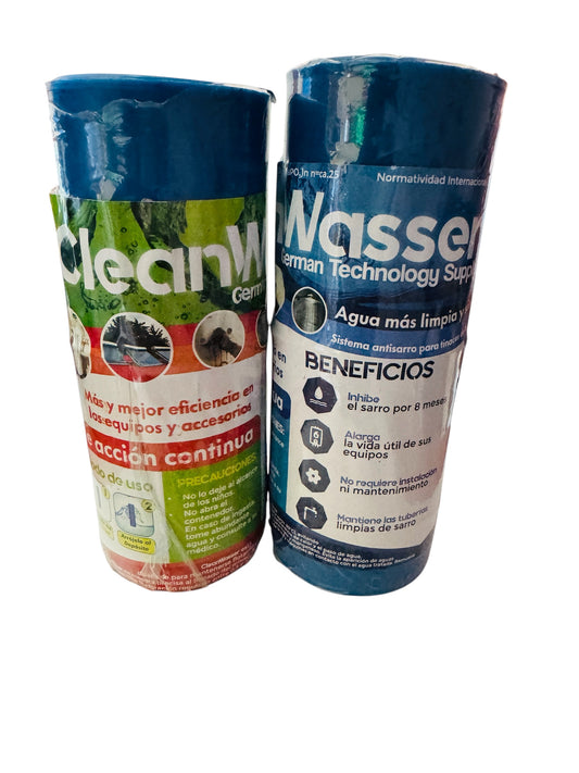 Kit 1 Desinfectante 10,000lts y 1 AntiSarro 10,000lts