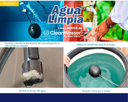 DESINFECTANTE AGUALIMPIA DE 400 A 1,100 LITROS