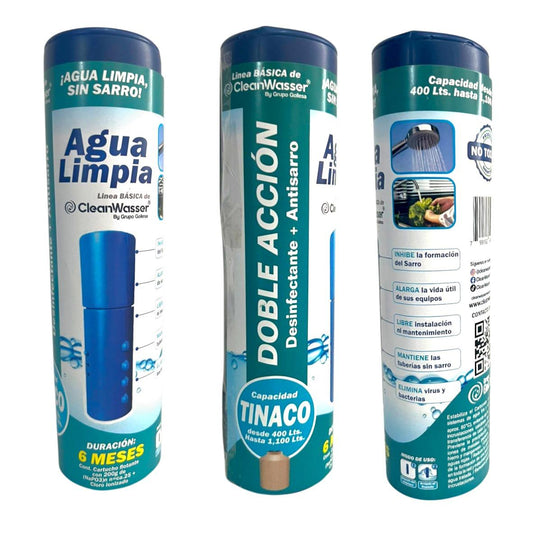 DOBLE ACCIÓN AGUALIMPIA DE 400 A 1,100 LTS