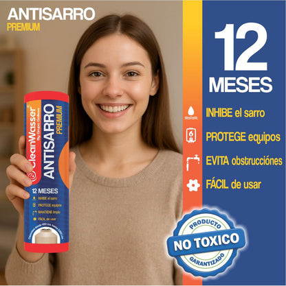 Kit 2 Cartuchos AntiSarro Premium CleanWasser 400 a 2,000lts