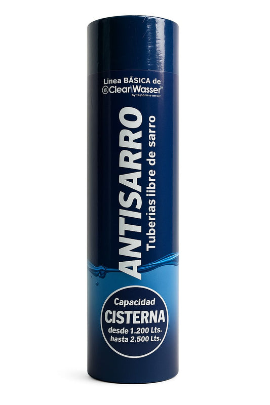 Cartucho AntiSarro para Cisterna 2,500 litros AguaLimpia