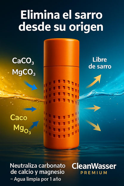 NUEVO CARTUCHO ANTISARRO PREMIUM PARA TINACO DE 400 A 2,000 litros